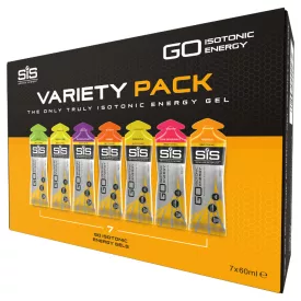 SiS GO Izotóniás energiagél - 7x60ml - ízlelőcsomag