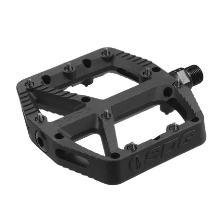 SDG COMP 110x105mm 382g ipari csapágyas kompozit pedál fekete