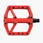 SDG COMP 110x105mm 382g ipari csapágyas kompozit pedál piros akció