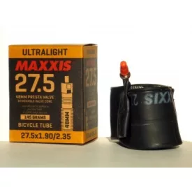 27.5x1.9/2.35 FV48 Maxxis Ultralight Gumitömlő 145g