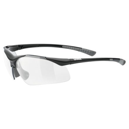 Uvex Sportstyle 223 szemüveg, fekete / átlátszó