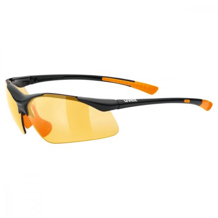Uvex Sportstyle 223 napszemüveg, fekete-narancs (Cat. 1)