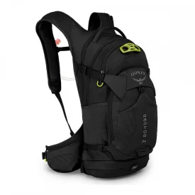   OSPREY RAPTOR 10 Liter + 2,5l víztartály Black / Fekete Hátizsák