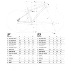 29" 2022 GT AVALANCHE Comp Fekete-Fehér XC kerékpár