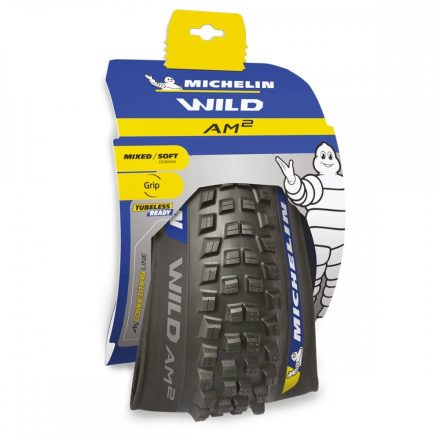 27,5x2.40 MICHELIN WILD AM2 TS TLR KEVLAR 27,5X2.40 COMPETITION LINE Gumiköpeny  490514