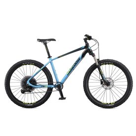   29" MONGOOSE TYAX EXPERT kék/fekete/sárga XL-es kerékpár