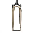 28" 40mm Rock Shox RUDY Ultimate A1 45mm offset Tapered 12x100mm teleszkóp homok színben 1250g