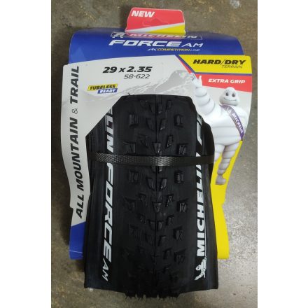 Gumiköpeny 29x2,35 Michelin Force AM TS Tubeless Ready Kevlar Competition Line 790g