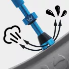 Peaty's X Chris King Tubeless szelep 42mm Puncs