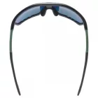 Uvex Sportstyle 706 napszemüveg, Matt zöld / Piros