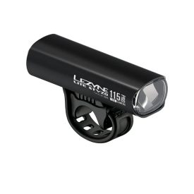   LEZYNE Lite DRIVE STVZO Pro 115 Lux fényes fekete USB-s első lámpa 166g