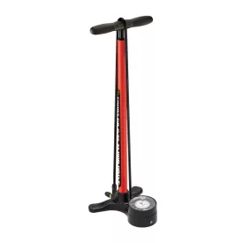   LEZYNE FLOOR SPORT GRAVEL DRIVE (6,9Bar / 100psi) Piros Műhelypumpa