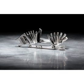   23 funkciós LEZYNE Super SV23 Ezüst Tubeless javítós multiszerszám, zsebszerszám 130g