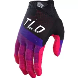   Troy Lee Deisgns AIR REVERB kesztyű BLACK / GLO RED (40400102) Akció
