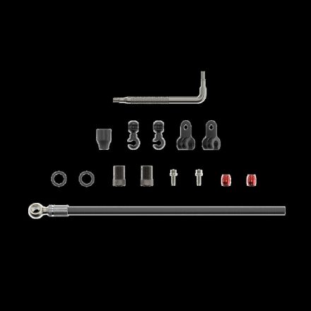 SRAM AM DB HYD TÖMLŐ 2000MM EZÜST BANJO 00.5318.038.000