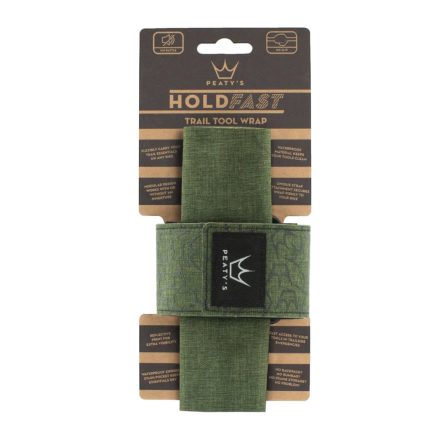 PEATY'S HOLDFAST TRAIL SZERSZÁM RÖGZÍTŐ PÁNT/TASAK 32x450mm Zöld