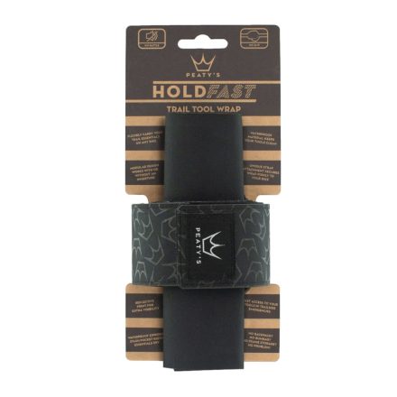 PEATY'S HOLDFAST TRAIL SZERSZÁM RÖGZÍTŐ PÁNT/TASAK 32x450mm Fekete