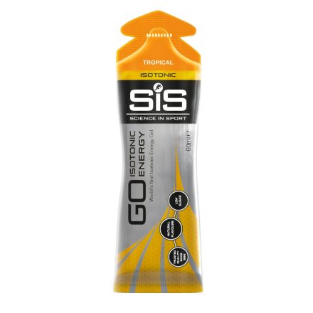 SiS GO izotóniás energia gél Isotonic Gel - Trópusi gyümölcs