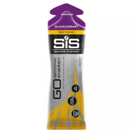 SiS GO izotóniás energia gél Isotonic Gel 60ml Fekete ribizli