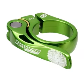   34,9mm Nyeregbilincs gyorszáras Reverse Long Life Zöld eloxált