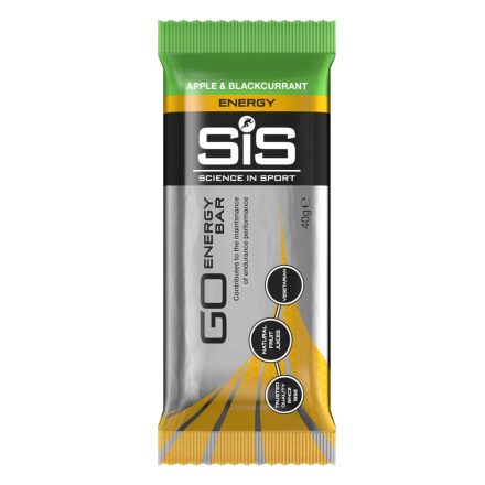 SiS GO Energy Bar Mini Energiaszelet 40g Alma/Feketeribizli