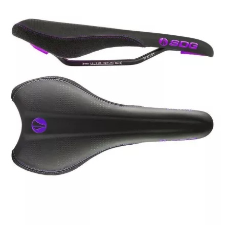 SDG RADAR MTN Solid Cro-Mo 7X7MM 270x138mm 245g lila mintás nyereg Akció