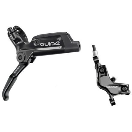 Sram Guide T 4 dugattyús hátsó tárcsafék 180mm PM adapterrel 1700mm vezetékkel tárcsa nélkül OEM