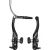Fék Shimano Alivio ABRT4000RX43ML V-fék