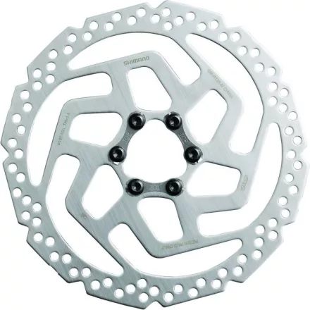 Féktárcsa Shimano SM-RT26S 6 csavaros 160MM csavarokkal