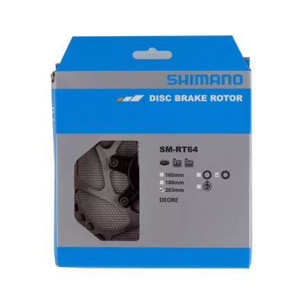 Féktárcsa Shimano SM-RT64L centerlock 203MM dobozos
