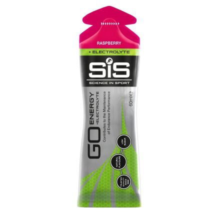 SiS GO Elektrolitos energiagél - 60ml - Málna