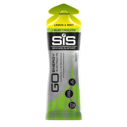 SiS GO Elektrolitos energiagél - 60ml - Citrom & Menta