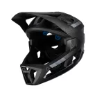 Leatt Enduro MTB 2.0 lecsatolható állvédős 690g Fullface sisak fekete