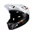 Leatt Enduro MTB 2.0 lecsatolható állvédős 690g Fullface sisak fekete-fehér