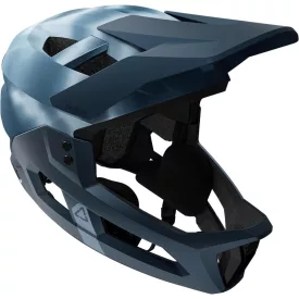   Leatt Enduro MTB 2.0 lecsatolható állvédős 690g Kék Fullface sisak Galaxy Blue