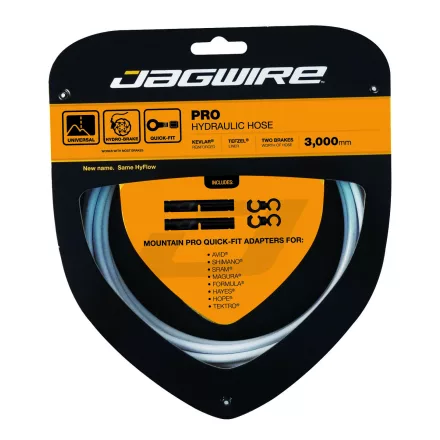 Jagwire HyFlow hidraulikus fékcső [fehér, 300 cm]