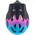 CRATONI C-Maniac 2.0 MX Pink/Kék Matt L/XL-es – Enduro / Fullface MTB bukósisak levehető állvédővel