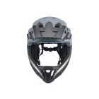 CRATONI C-Maniac 2.0 MX Grey Matt - S-M (52-56 cm) lecsatolható állvédős full face sisak