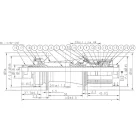 12x142mm 32ly Novatec D982TSB-CL-X12-11S HG Acél kazis Centerlock hátsó agy 362g