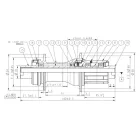12x142mm 28ly Novatec D792SB-CL-X12-A4A-ABG-11S HG Alu kazis Centerlock hátsó agy 266g