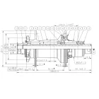 12x148mm Boost 32ly Novatec D902SB-B12-A4A-S11 XD ALU kazis hátsó agy 370g
