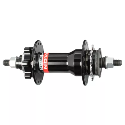 Novatec D256SBT Dirt Hátsó Tárcsás Kerékagy 32 lyuk, Fekete, 10x185x135, 6 csavar