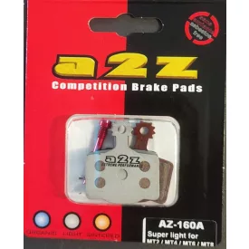   Gyantás A2Z AZ-160A Ultralight Magura MT2, MT4, MT6, MT8 2 dugattyúsokhoz fékbetét