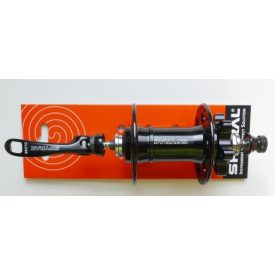   9x100mm 32ly gyorszáras Ipari csapágyas Spyral Tour fekete első agy