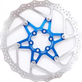 A2Z ATD 180mm 6 csavaros Alu bakos Féktárcsa kék