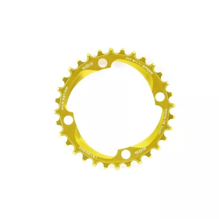 A2Z 104mm 32T Narrow Wide A2Z 4 furatos szimmetrikus lánckerék arany