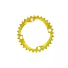 A2Z 104mm 32T Narrow Wide A2Z 4 furatos szimmetrikus lánckerék piros