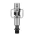 Crankbrothers Eggbeater 1 ipari csapágyas SPD pedál 290g ezüst/fekete
