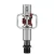 Crankbrothers Eggbeater 1 ipari csapágyas SPD pedál 290g ezüst/piros