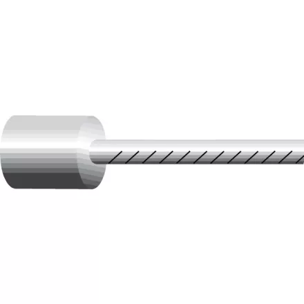 Sunrace 1,2x2300mm rozsdamentes köszörült váltóbowden